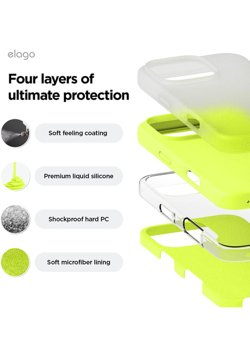 elago iPhone 16 Pro MAX Case Liquid Silicone
